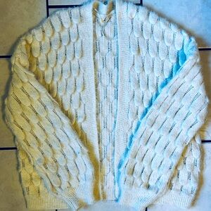 SO SOFT Mystree White Knit Sweater